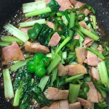 すごく簡単で、小松菜の食感もよく美味しく食べれました♪♪